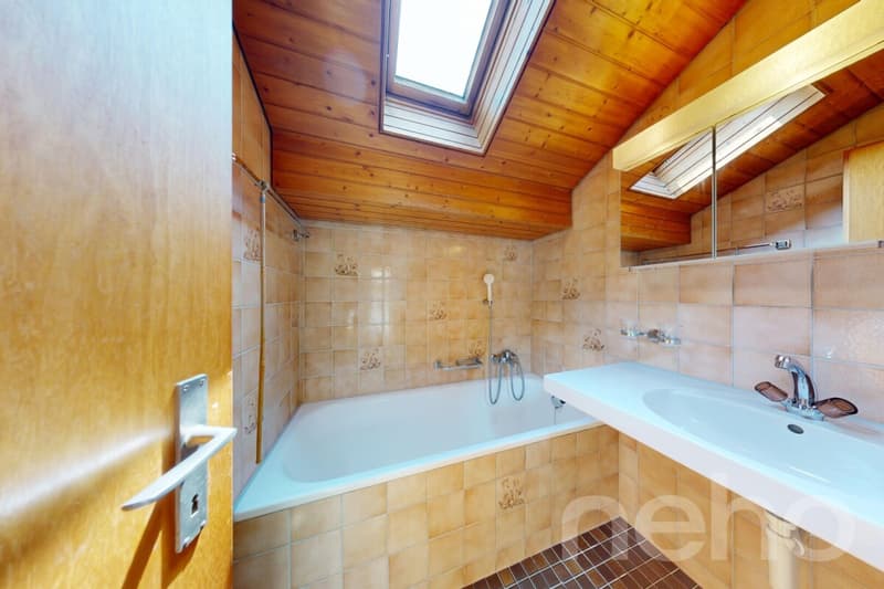 Appartement mansardé charmant avec vue sur le lac et deux balcons (9)