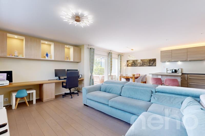 Appartement Minergie mit Balkon, Doppelgarage und separates Lager (2)