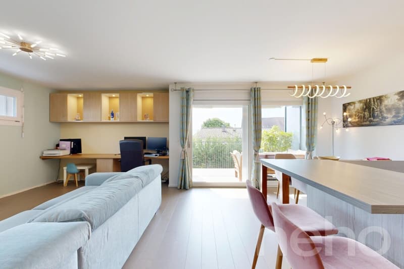 Appartement Minergie mit Balkon, Doppelgarage und separates Lager (3)