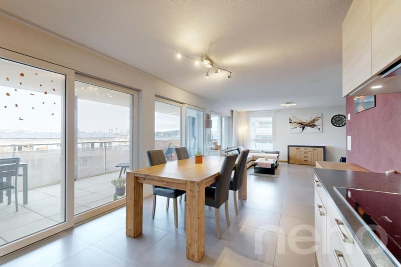 Appartement T4 de 106 m² avec vue montagne à la Chaux-de-Fonds (9)