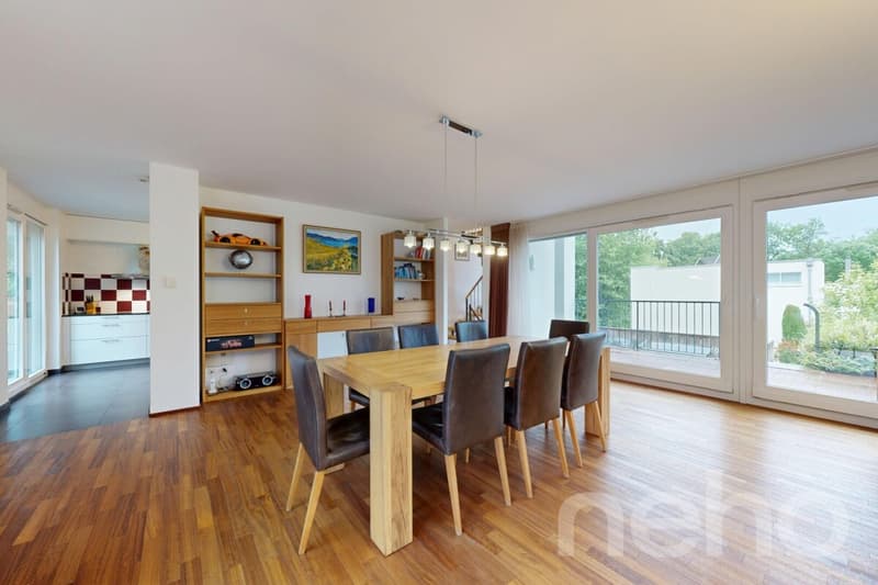 Elegant semi-detached house with a garden on the outskirts of Morges (4)