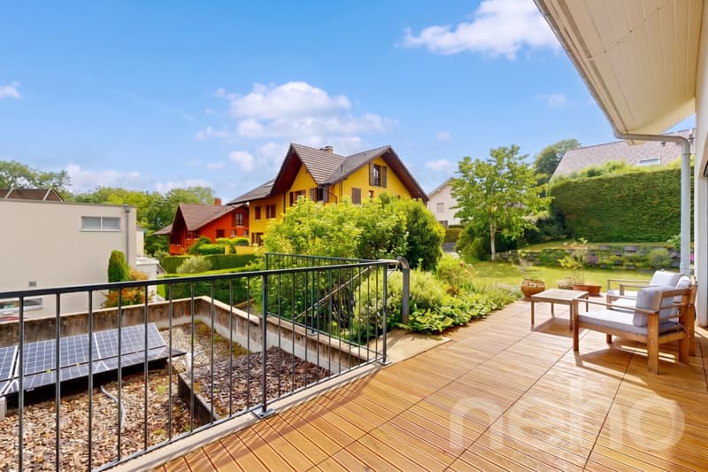 Elegant semi-detached house with a garden on the outskirts of Morges (9)