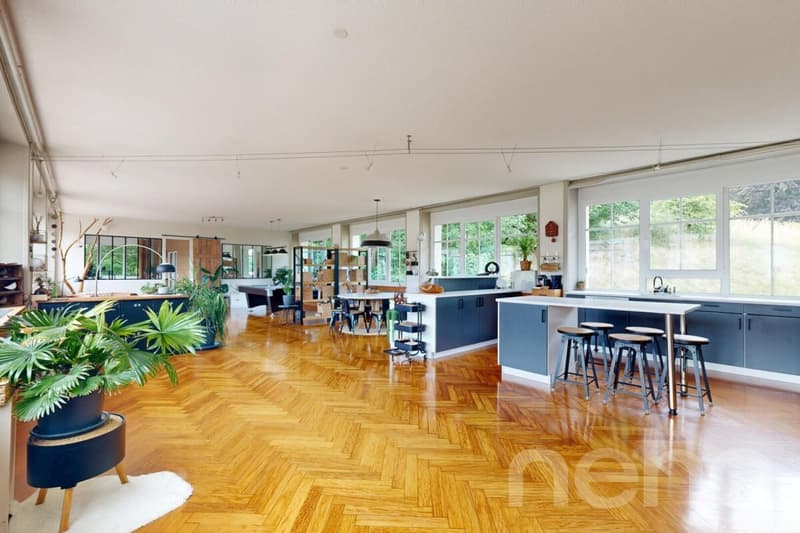 Exceptional 186 m² loft: unique volumes and total modularity (4)