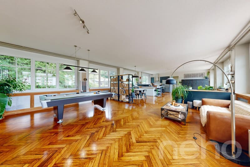 Exceptional 186 m² loft: unique volumes and total modularity (5)