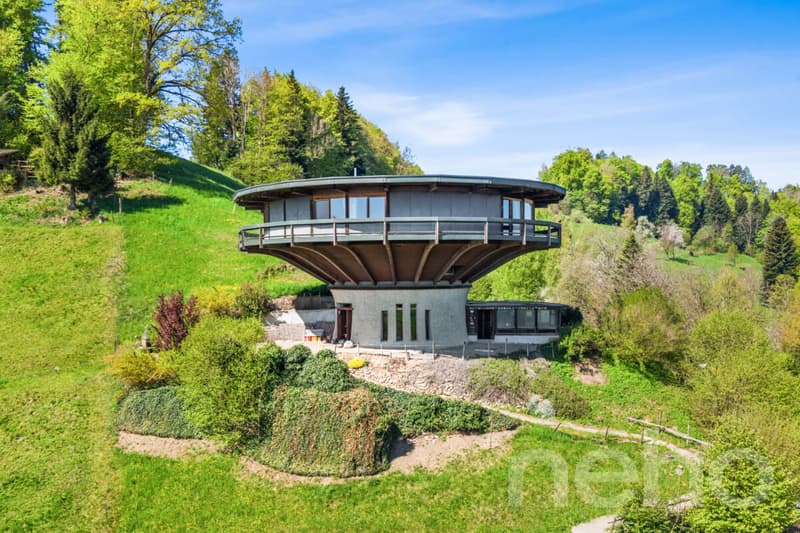Living in a roundhouse. Architecture, nature, and tranquility in Neuheim (12)