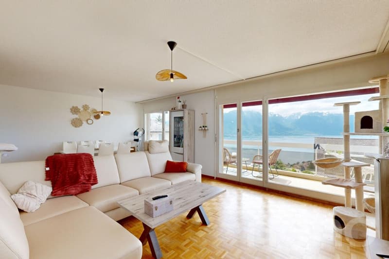 Appartement avec vue Lac panoramique ? Investissement locatif, Chernex (1)