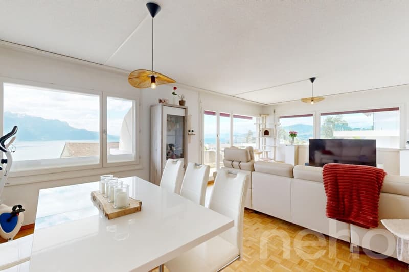Appartement avec vue Lac panoramique ? Investissement locatif, Chernex (2)