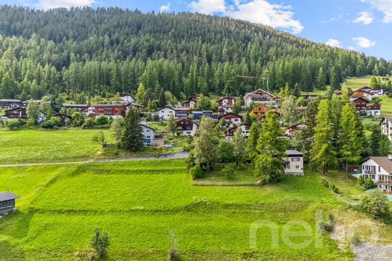 3?520 m² Entwicklungsgrundstück mit Projektstudie in Davos Wiesen (2)