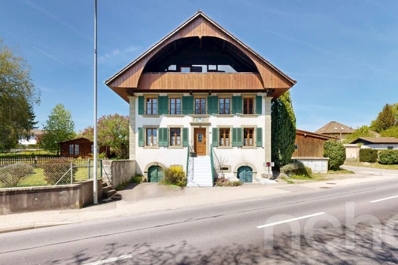 Duplex au charme authentique avec jardin privatif à 20min de Lausanne (3)