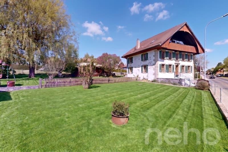 Duplex au charme authentique avec jardin privatif à 20min de Lausanne (10)