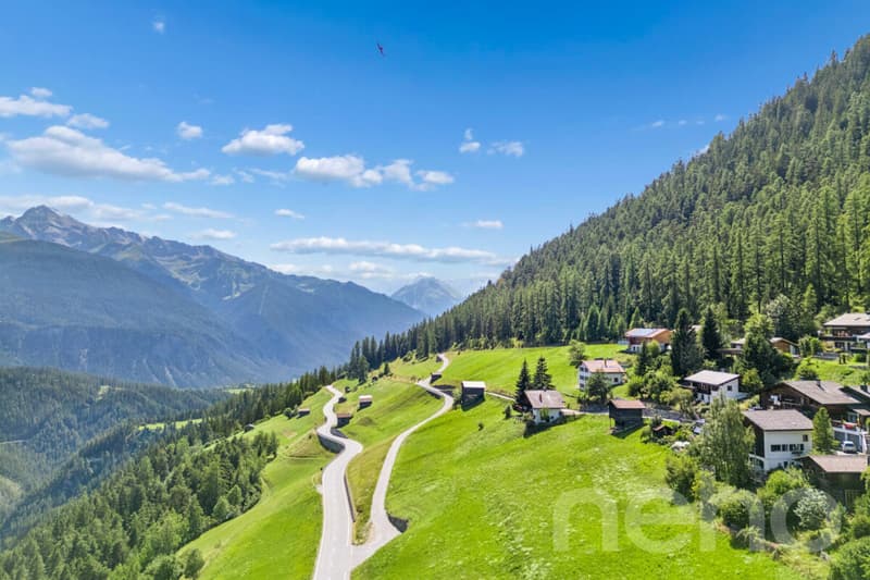 Grosszügiges Grundstück mit Baulandanteil in Davos Wiesen (3)