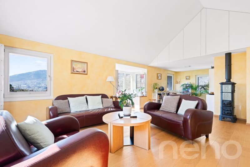 Ensemble immobilier d?exception Maison d'architecte + Raccard + locaux (7)