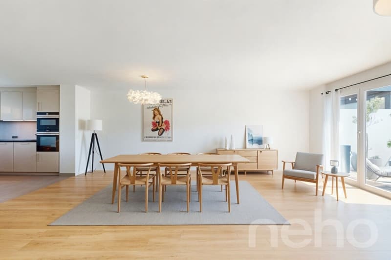 Spacieux duplex en attique ? Volume et confort contemporain (2)
