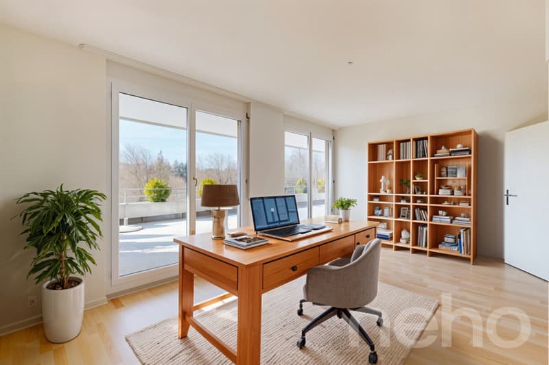 Grosszügige 5.5-Zimmer Terrassenwohnung in Düdingen (9)