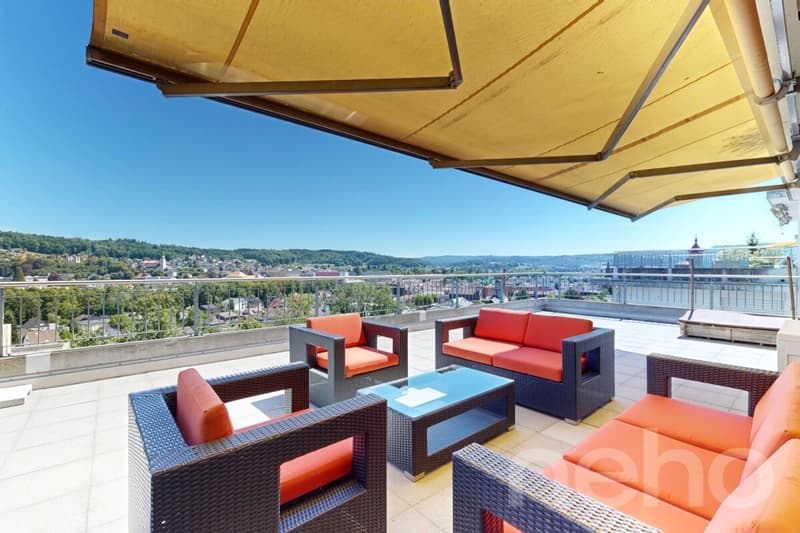 Terrassenwohnung mit Panorama und viel Wohnqualität (1)