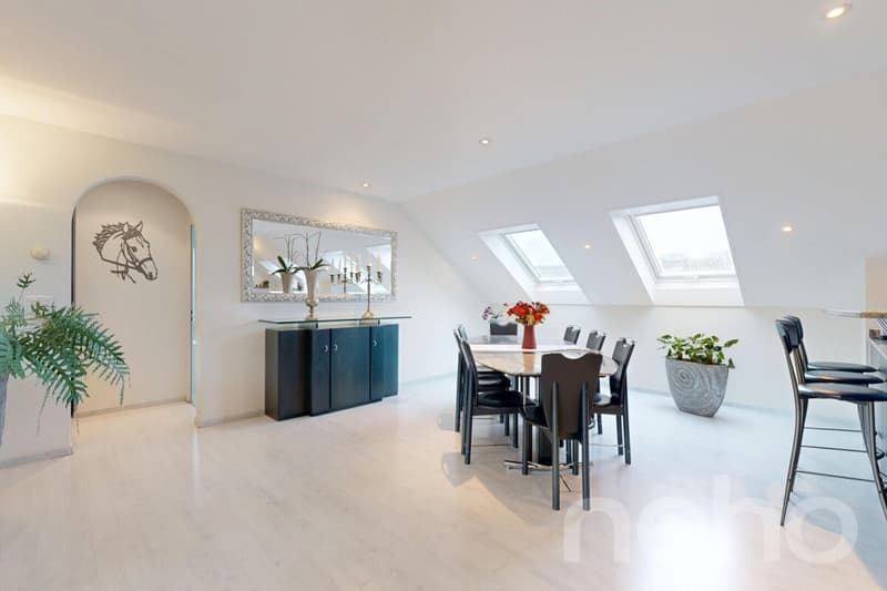 Attic apartment with charm and view of Belpberg (12)
