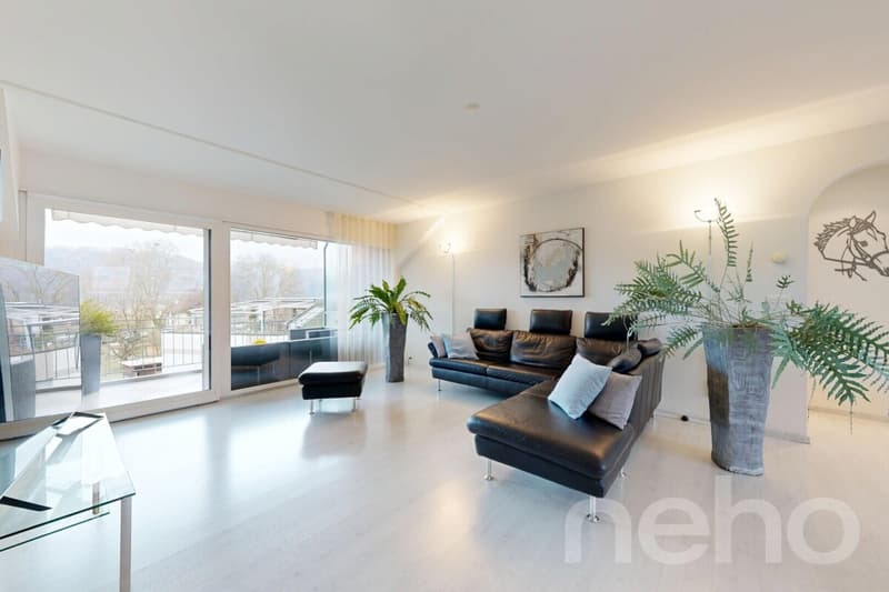 Attic apartment with charm and view of Belpberg (4)