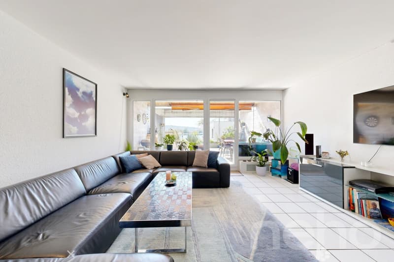 Reihenhaus am Bielersee - renoviert mit Seesicht und Gartenwiese (2)