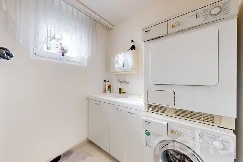 Helle Attikawohnung mit Dachterrasse, Cheminée & Charme (7)