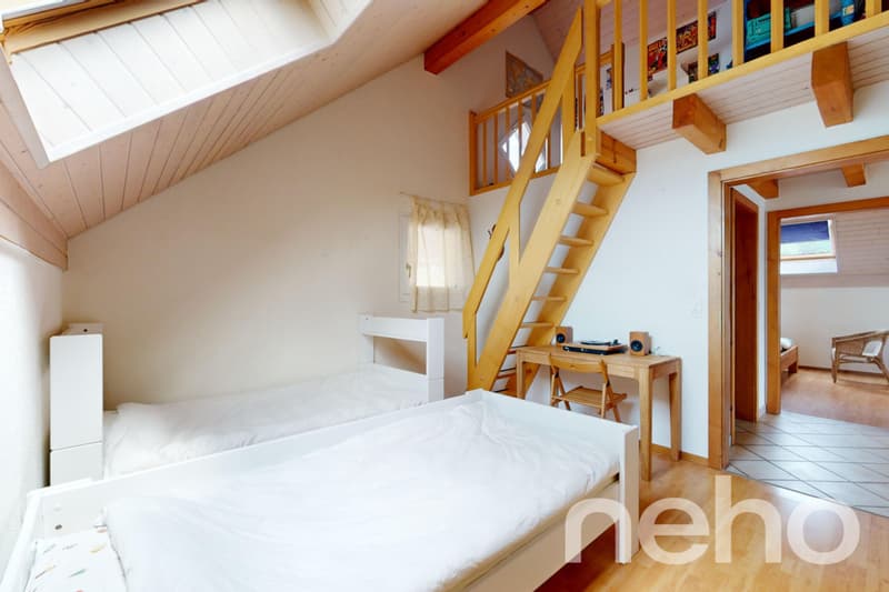 Grand appartement de 3,5 pièces au calme absolu à Villars-Tiercelin (9)