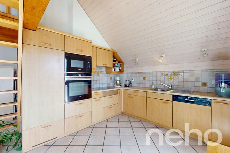 Grand appartement de 3,5 pièces au calme absolu à Villars-Tiercelin (5)