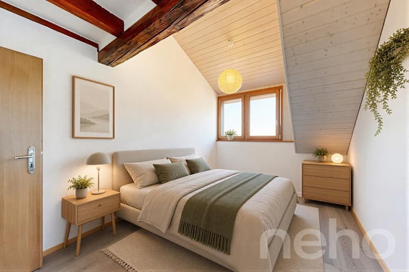 Grand duplex 3.5 pièces lumineux et bien agencé (7)