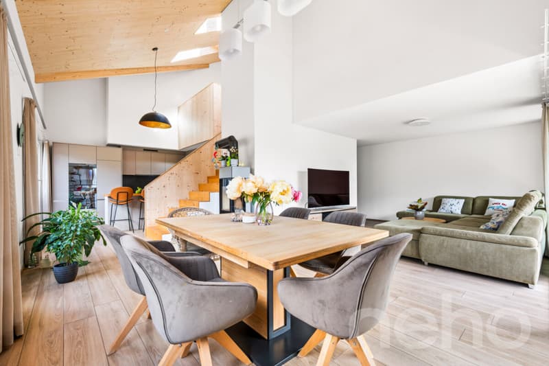 Hochwertige Attika Maisonette mit Alpine Chic Charakter (4)