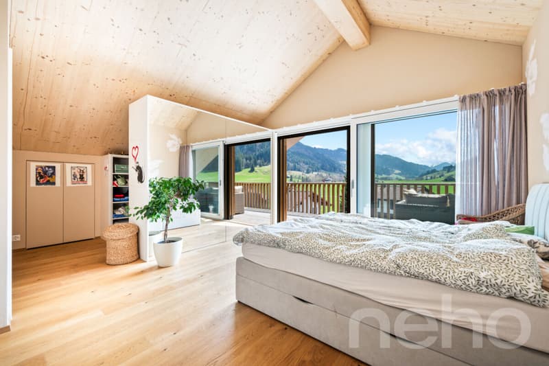 Hochwertige Attika Maisonette mit Alpine Chic Charakter (8)