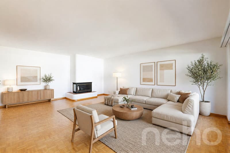 Grosse 5 Zimmer-Wohnung mit zwei Balkonen, Lift und viel Wohnkomfort (2)