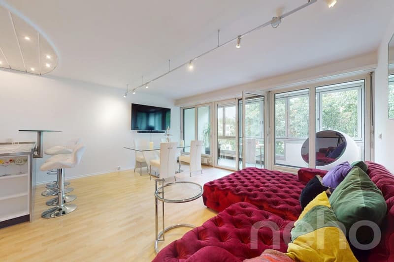 Grosszügige Maisonette mit 2 Balkonen und Garage in Aesch BL (2)