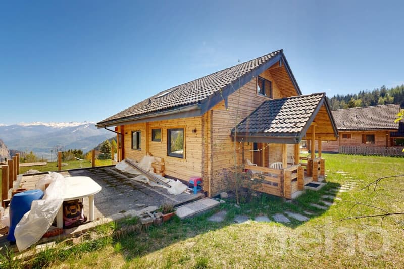 Exclusif: Magnifique chalet rénové et meublé avec soins (10)