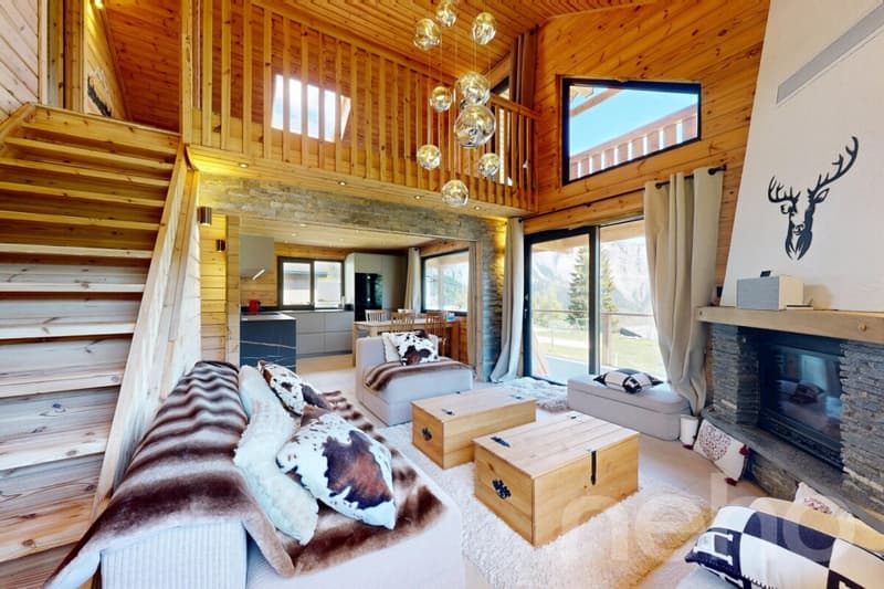Exclusif: Magnifique chalet rénové et meublé avec soins (1)