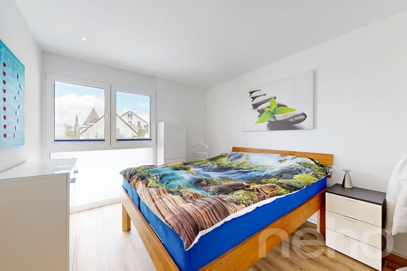 Wohnen mit Aussicht - stilvolle Terrassenwohnung in Plasselb (9)