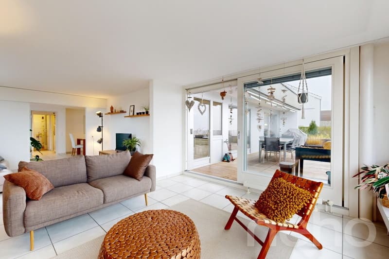 Helle, grosszügige Terrassenwohnung mit Alpensicht (1)