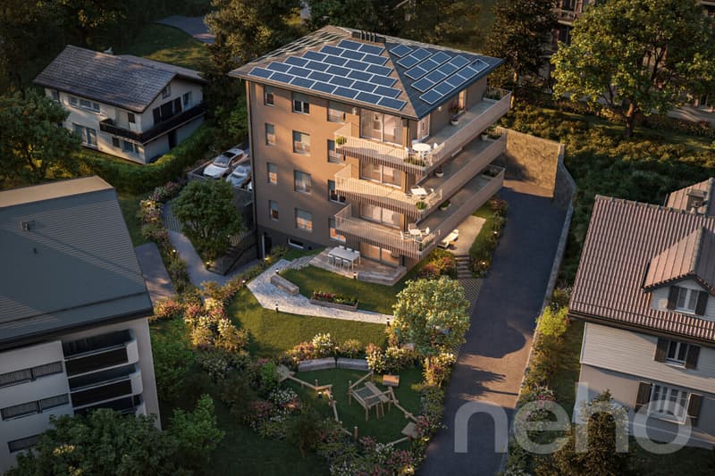 Magnifique appartement avec jardin privatif et grande terrasse (2)