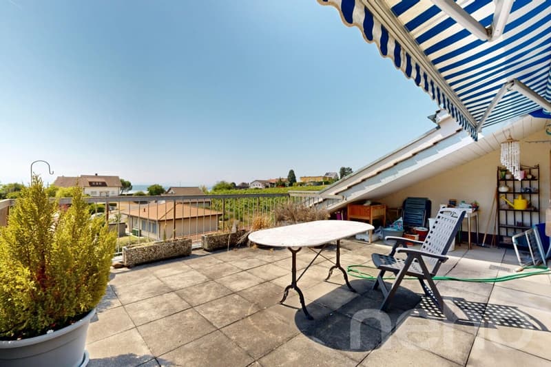 Attique de 4.5 pcs de 123m² avec terrasse de 37m² et vue panoramique s (12)