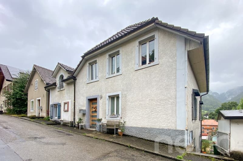 Maison de caractère rénovée : vue Jura, calme et fort potentiel (8)