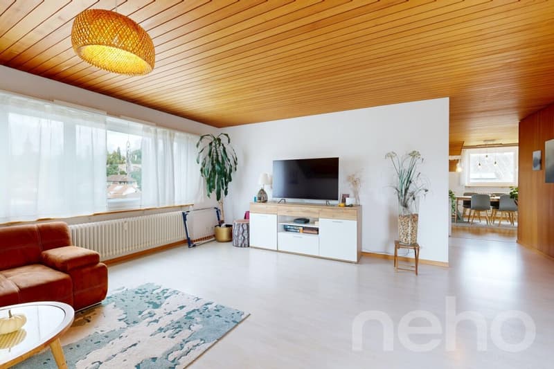 Preiswerte Dachwohnung mit Weitsicht an ruhiger Lage (1)