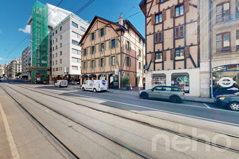 Entre Villereuse et Terrassière - Immeuble au cachet architectural (10)
