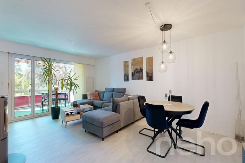 Grand 5.5 pièces en excellent état dans immeuble rénové (4)