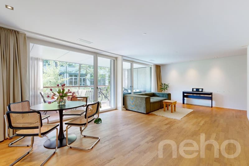 3 Minuten zum HB. Grosszügige Maisonette mit 2 Balkonen (4)