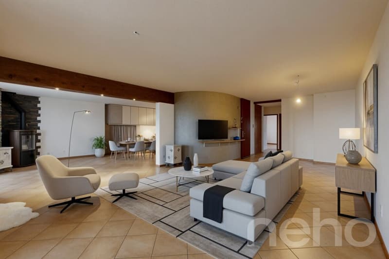 Appartement avec panorama sur le lac et les Alpes, proche du centre (4)