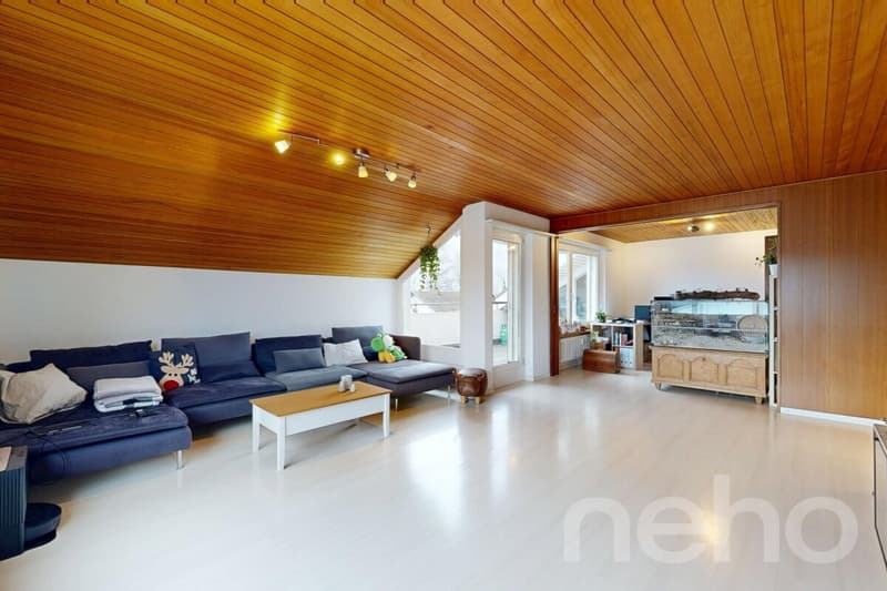 Preiswerte Dachwohnung mit 131 m² nahe Emme und Zentrum (1)
