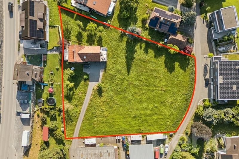 Grosszügiges Bauland mit Entwicklungspotenzial in Wolfhalden (1)