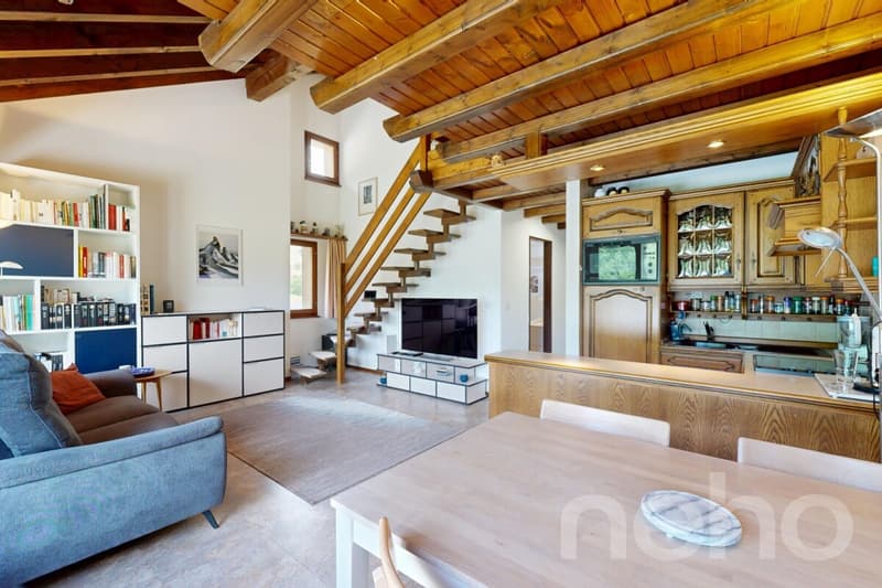 Charmant duplex de 2,5 pièces en résidence secondaire à Lax (Valais) (8)