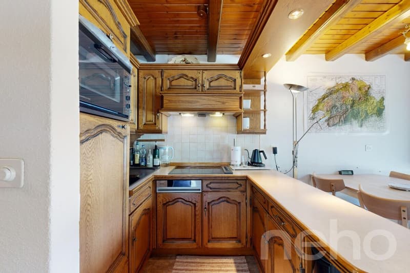 Charmant duplex de 2,5 pièces en résidence secondaire à Lax (Valais) (5)