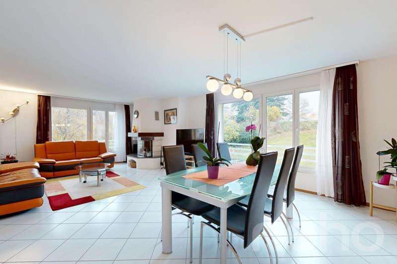 Grand 5,5 pièces de 160 m², vue dégagée et calme absolu (11)