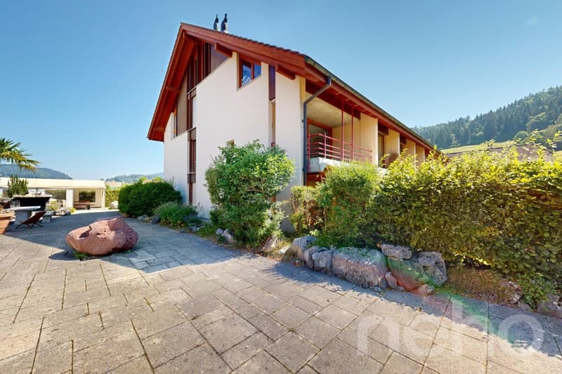 Naturnah wohnen mit Cheminée, Balkon und eigenem Bastelraum (12)