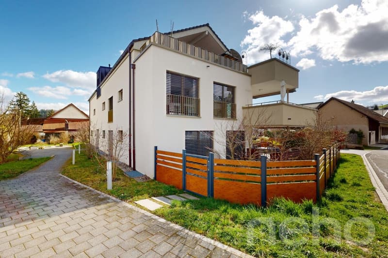 Exklusive 5.5-Attika mit Terrasse, Sauna und viel Platz (2)