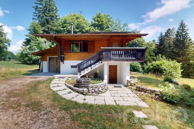 Chalet d?exception avec vue panoramique et exposition plein sud (2)